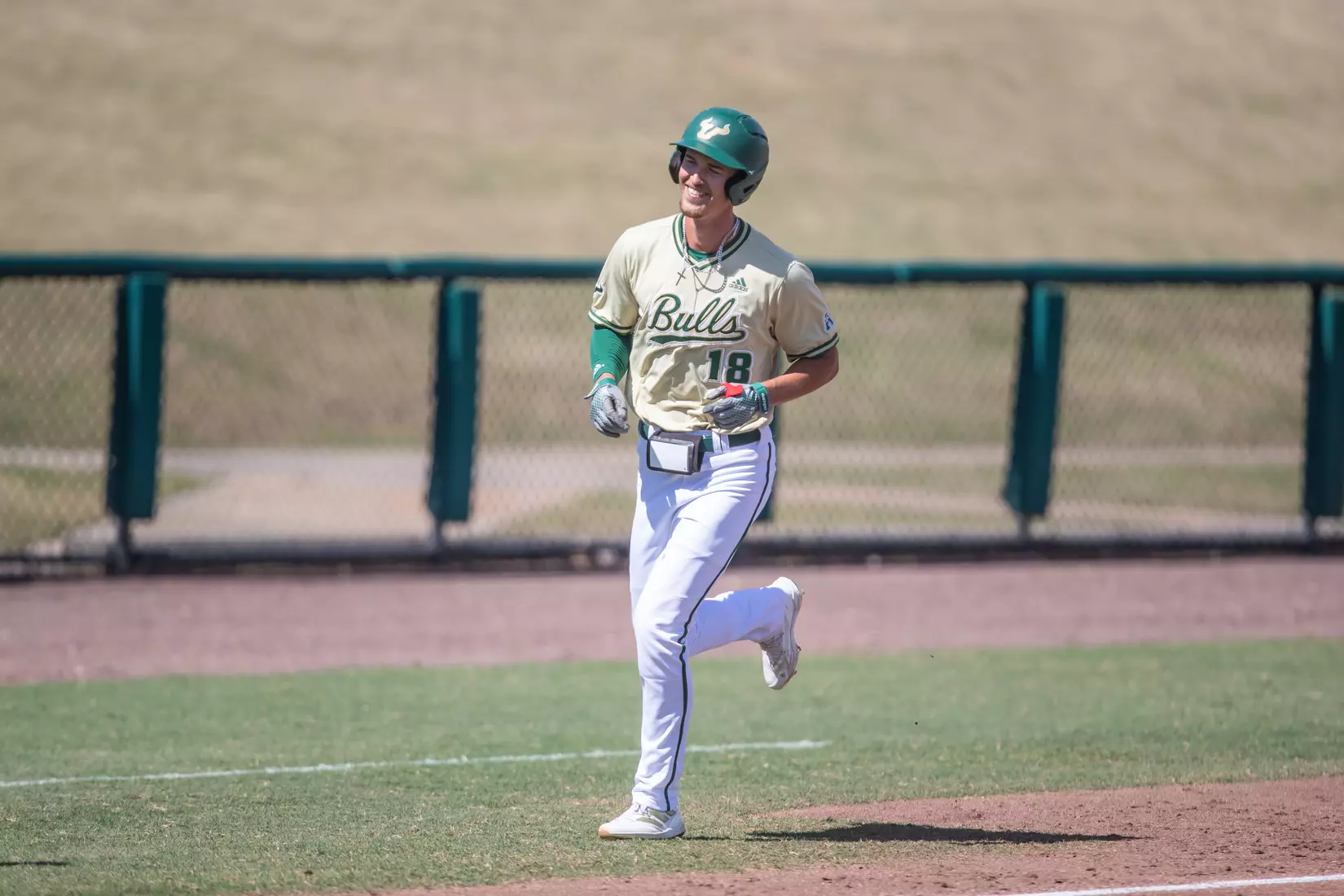 South Florida Bulls during a baseball game against the Stony Brook University Seawolves at the USF Baseball Stadium on February 27, 2022. (Mary Holt/South Florida Athletics)
