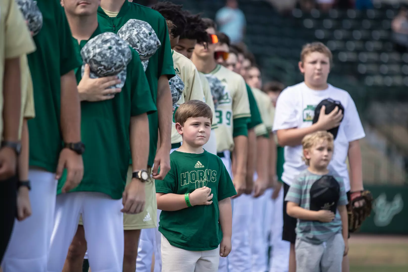 South Florida Bulls during a baseball game against the Stony Brook University Seawolves at the USF Baseball Stadium on February 27, 2022. (Mary Holt/South Florida Athletics)