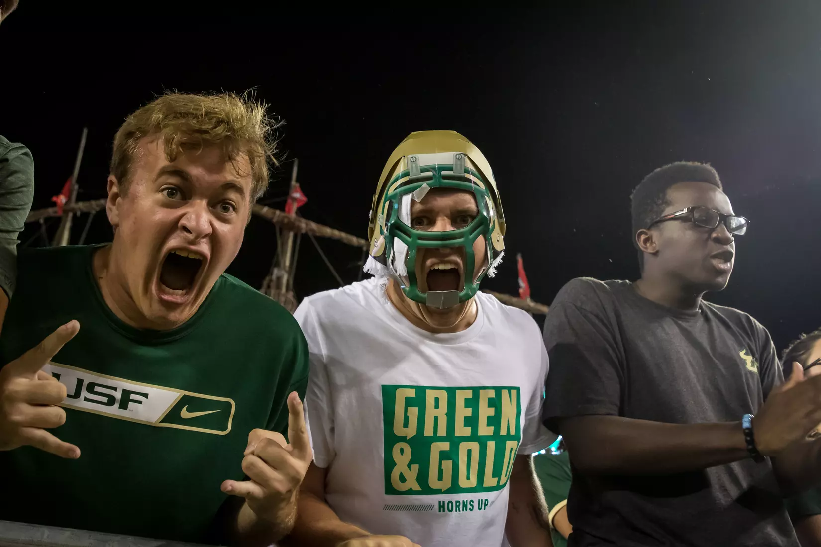 South Florida Bulls during a game against the Wisconsin Badgers on Friday August 30, 2019 at Raymond James Stadium in Tampa, Fl.