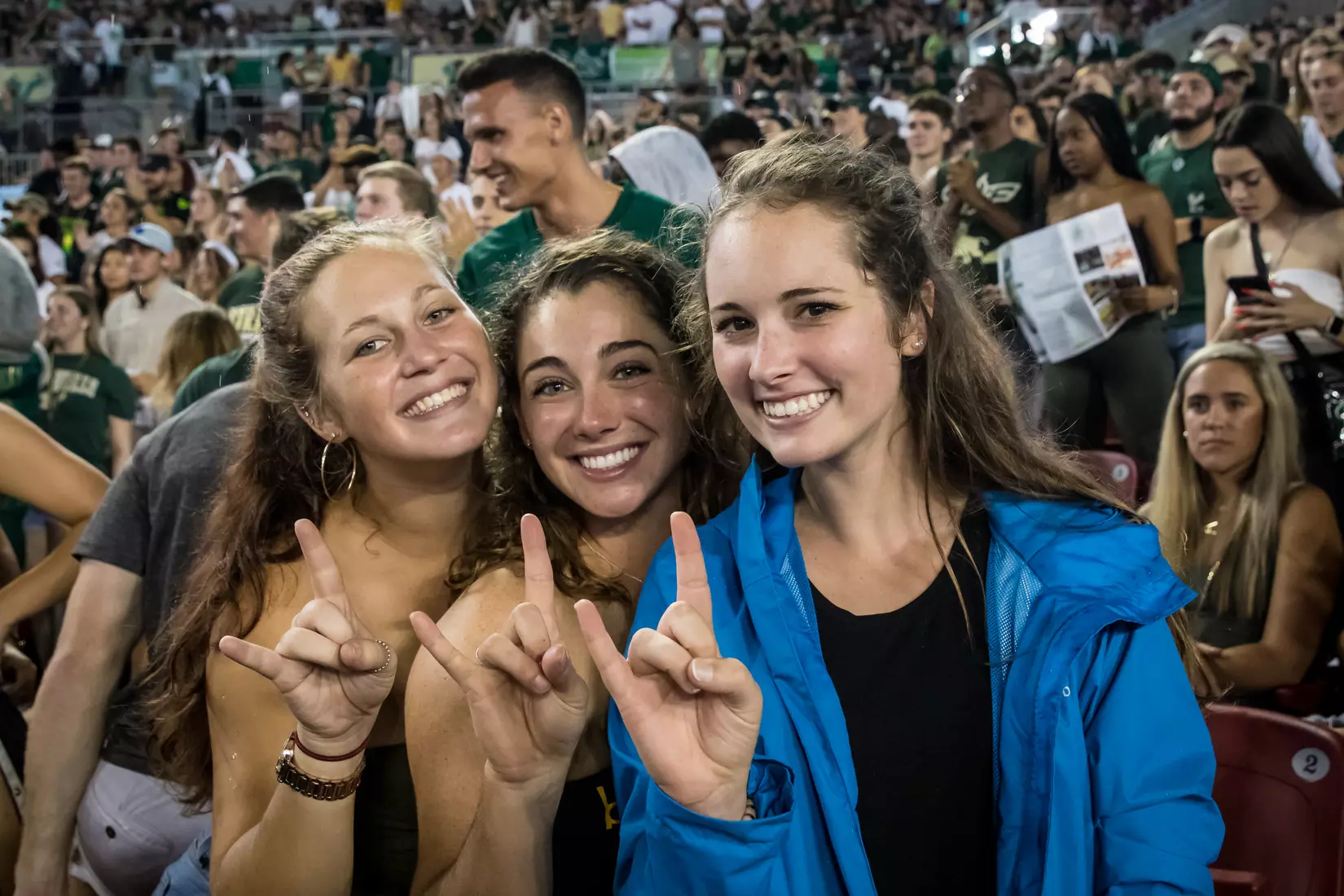 South Florida Bulls during a game against the Wisconsin Badgers on Friday August 30, 2019 at Raymond James Stadium in Tampa, Fl.