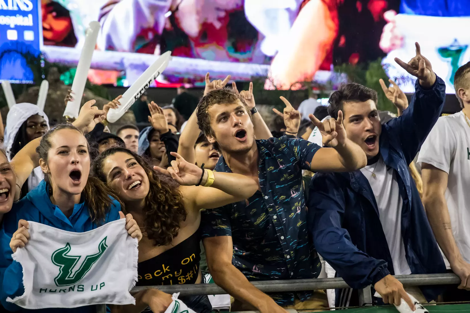 South Florida Bulls during a game against the Wisconsin Badgers on Friday August 30, 2019 at Raymond James Stadium in Tampa, Fl.