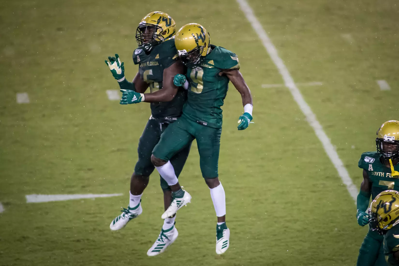 South Florida Bulls during a game against the Wisconsin Badgers on Friday August 30, 2019 at Raymond James Stadium in Tampa, Fl.