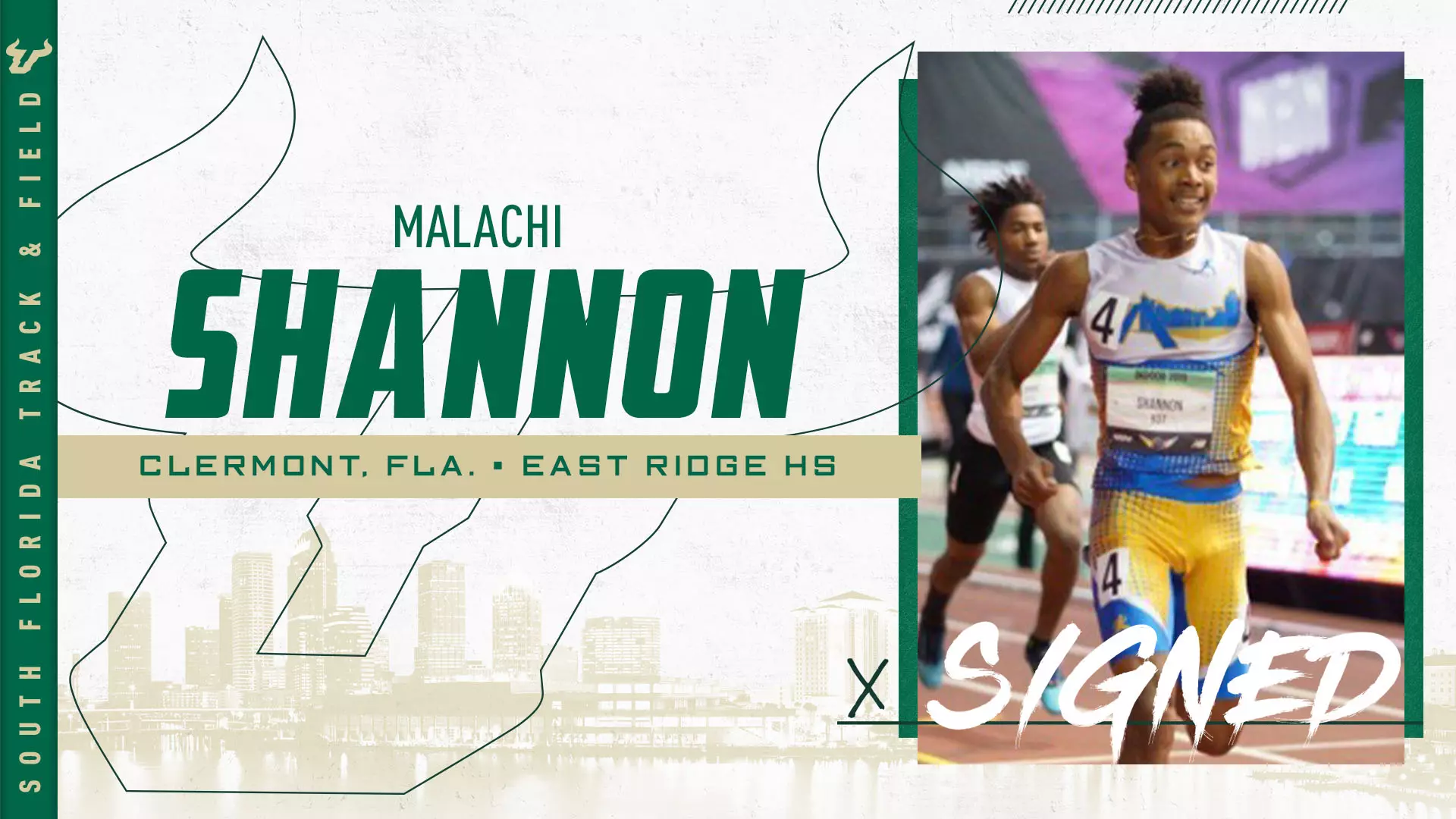 22020 USF Track Signing Class