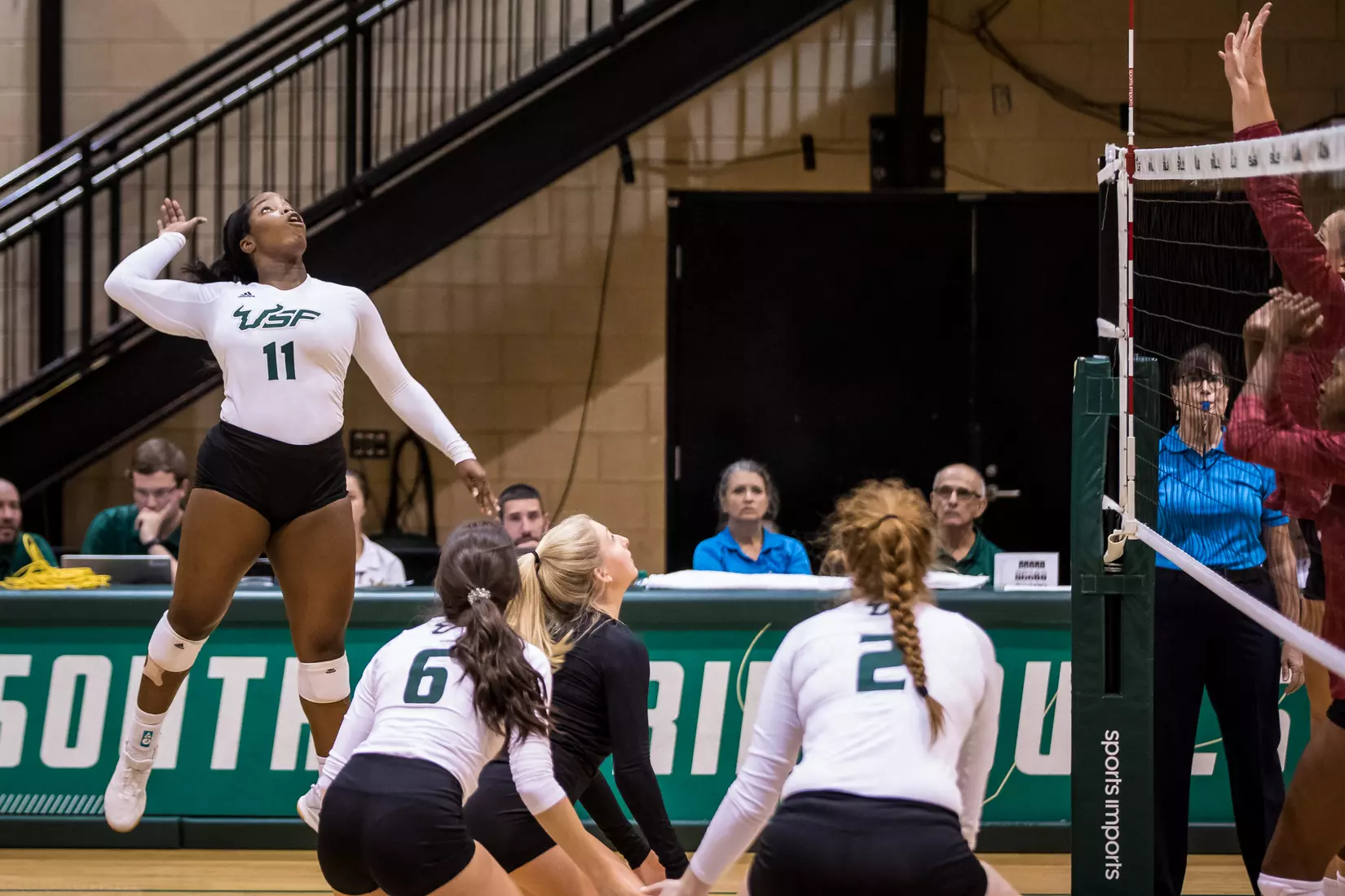 South Florida Bulls during a match against the Indiana Hoosiers at the Corral on Saturday September 21, 2019.