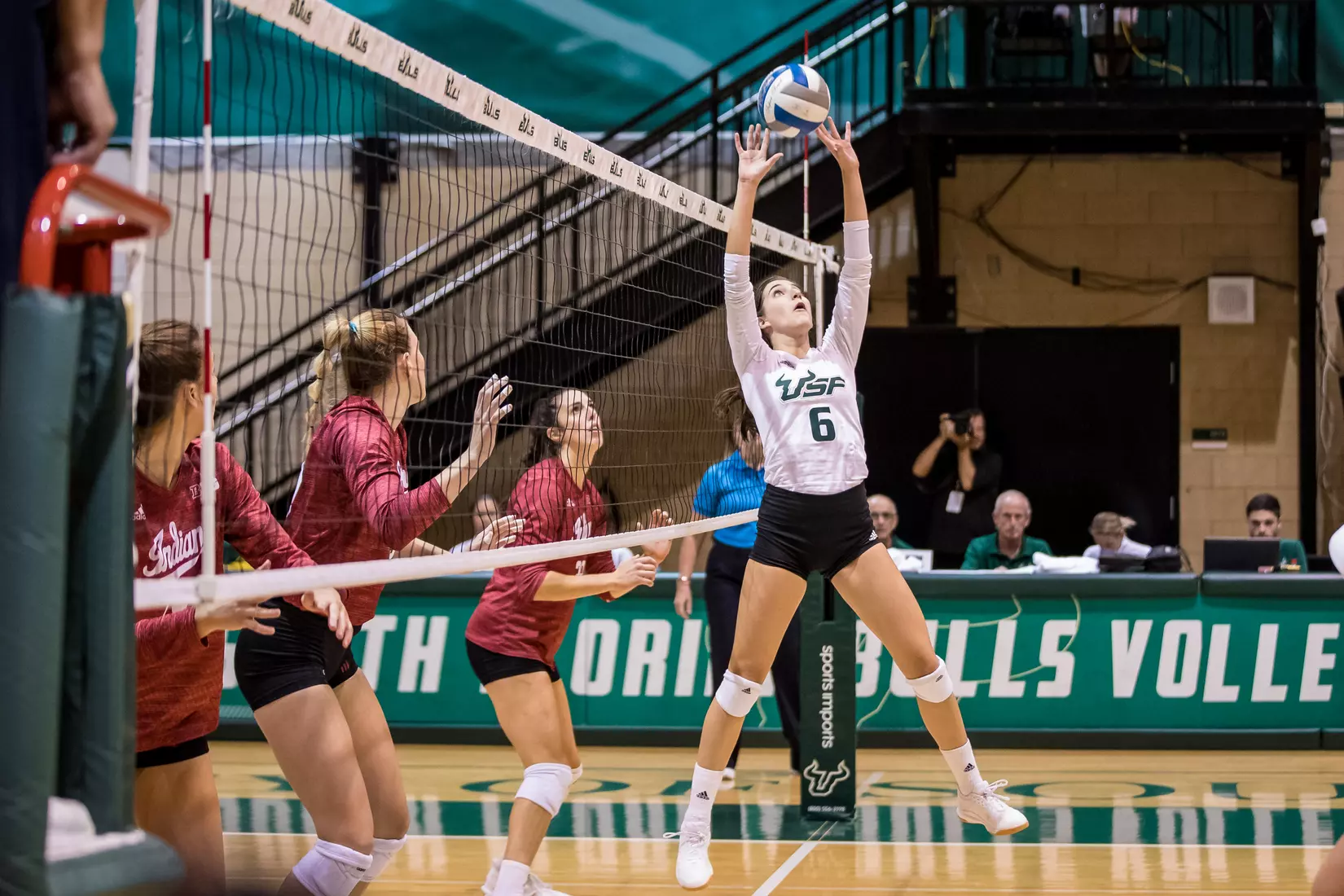 South Florida Bulls during a match against the Indiana Hoosiers at the Corral on Saturday September 21, 2019.