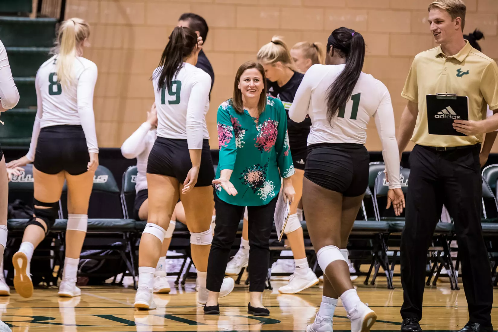 South Florida Bulls during a match against the Indiana Hoosiers at the Corral on Saturday September 21, 2019.