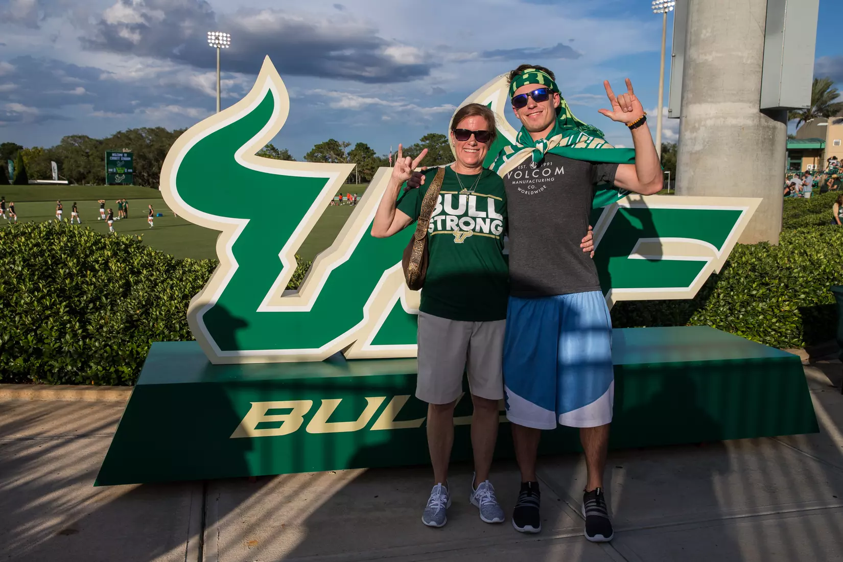 South Florida Bulls during a game against the Auburn Tigers on Thursday August 22, 2019 at Corbett Stadium in Tampa, Florida.