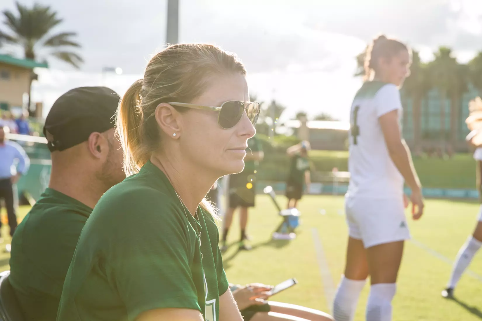 South Florida Bulls during a game against the Auburn Tigers on Thursday August 22, 2019 at Corbett Stadium in Tampa, Florida.