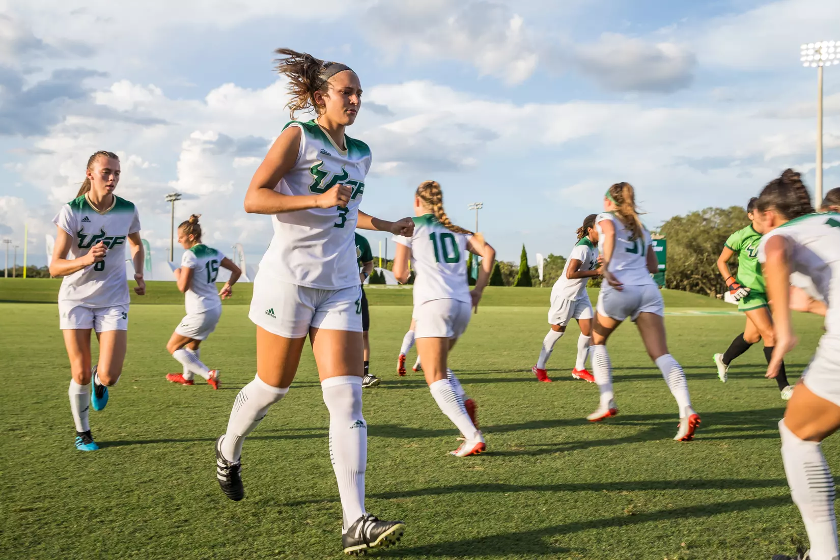 South Florida Bulls during a game against the Auburn Tigers on Thursday August 22, 2019 at Corbett Stadium in Tampa, Florida.
