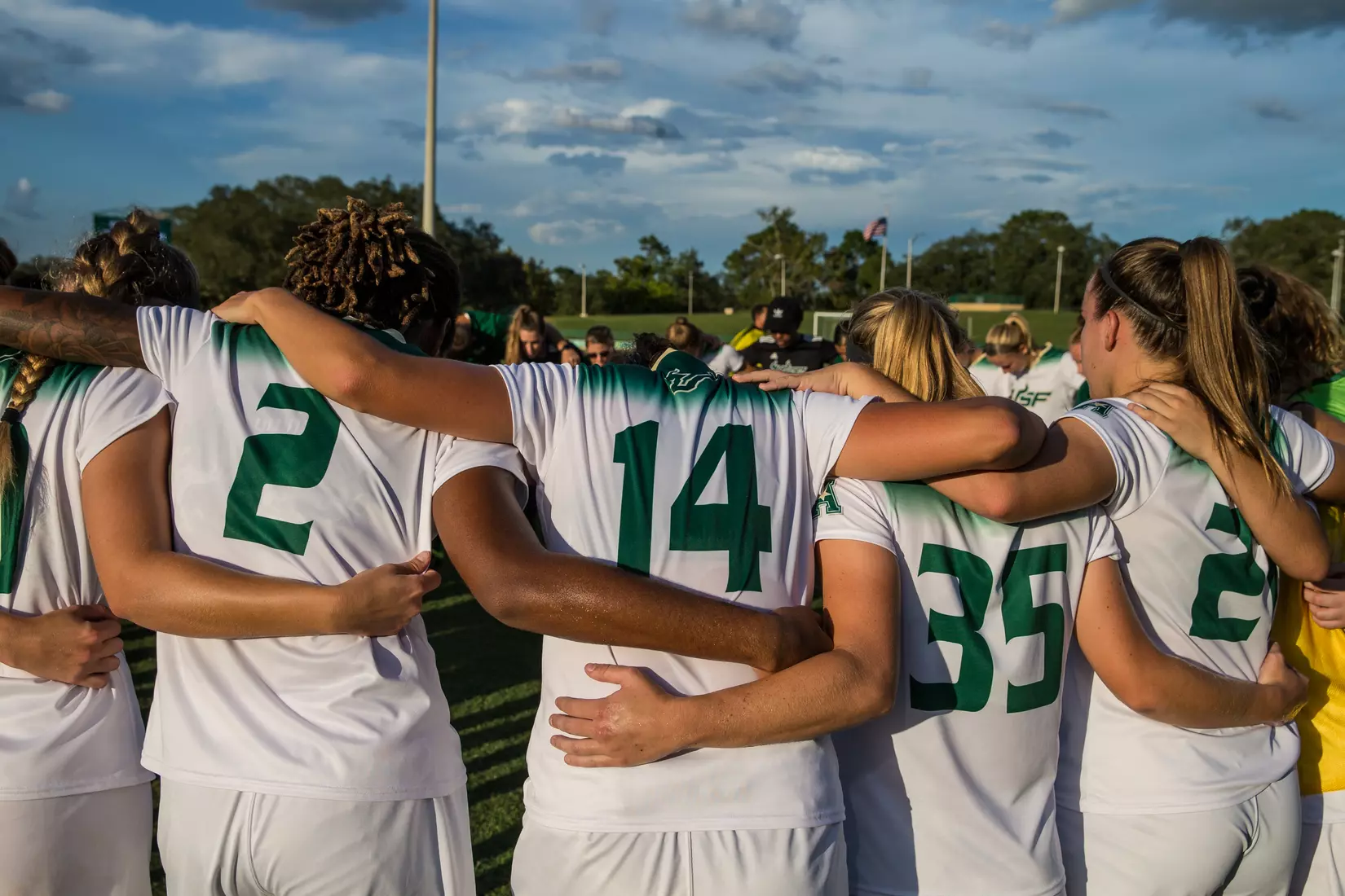 South Florida Bulls during a game against the Auburn Tigers on Thursday August 22, 2019 at Corbett Stadium in Tampa, Florida.