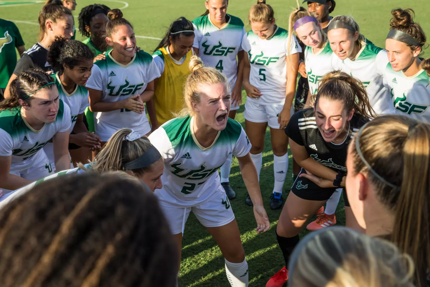 South Florida Bulls during a game against the Auburn Tigers on Thursday August 22, 2019 at Corbett Stadium in Tampa, Florida.