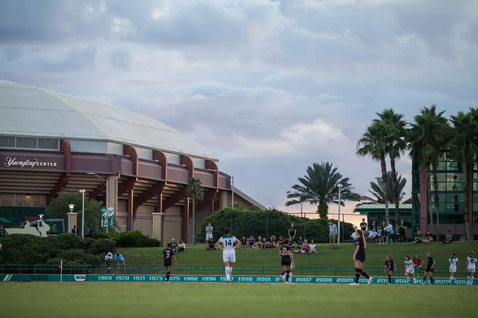 South Florida Bulls during a game against the Auburn Tigers on Thursday August 22, 2019 at Corbett Stadium in Tampa, Florida.