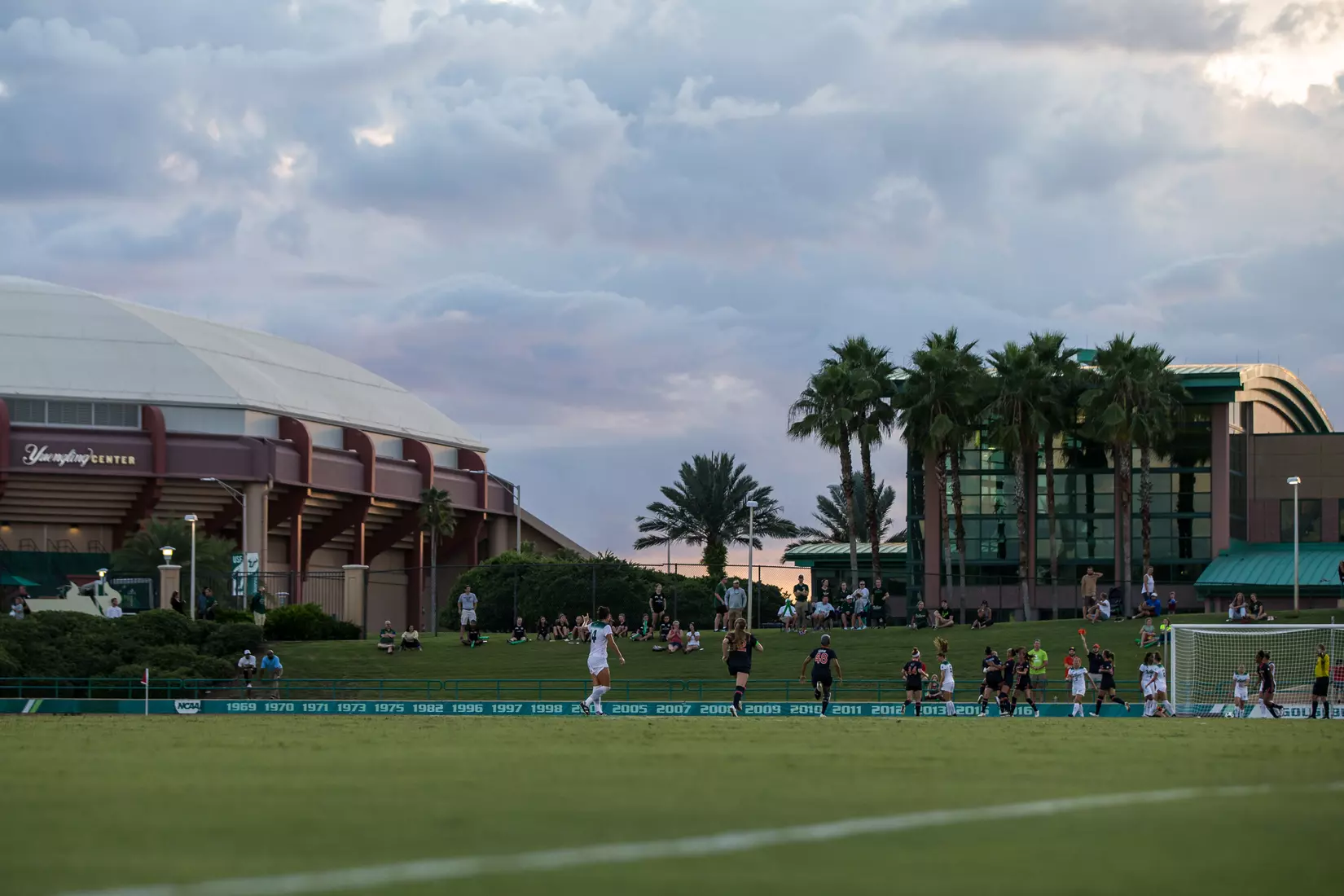 South Florida Bulls during a game against the Auburn Tigers on Thursday August 22, 2019 at Corbett Stadium in Tampa, Florida.