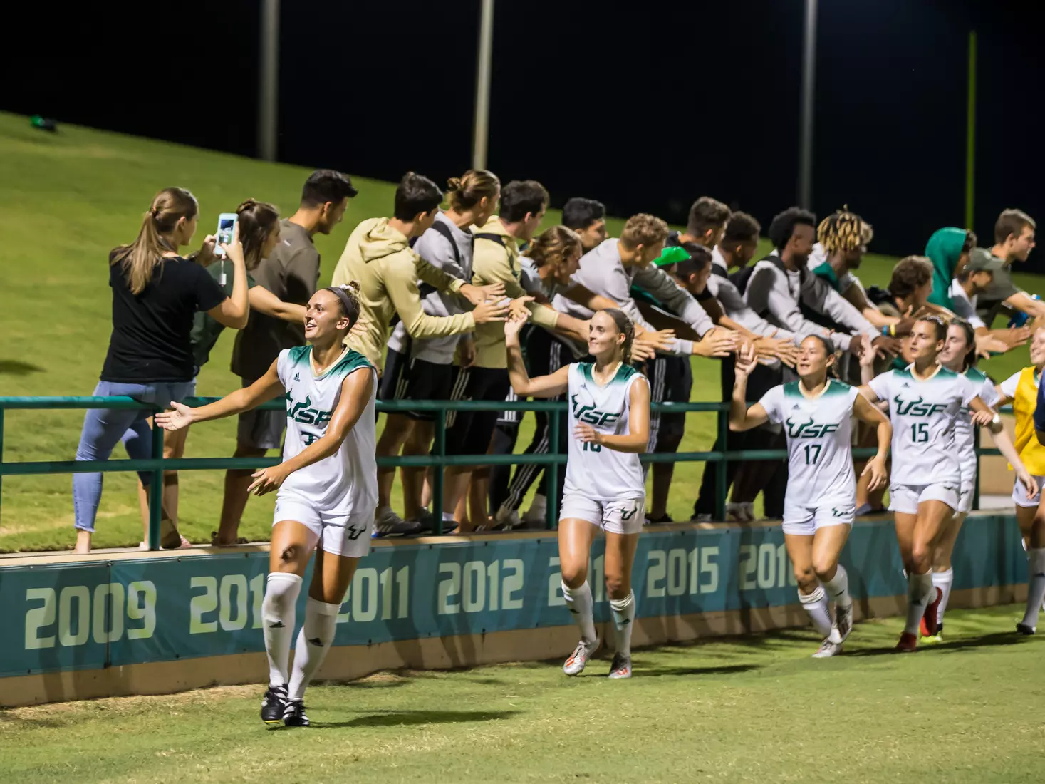 South Florida Bulls during a game against the Auburn Tigers on Thursday August 22, 2019 at Corbett Stadium in Tampa, Florida.
