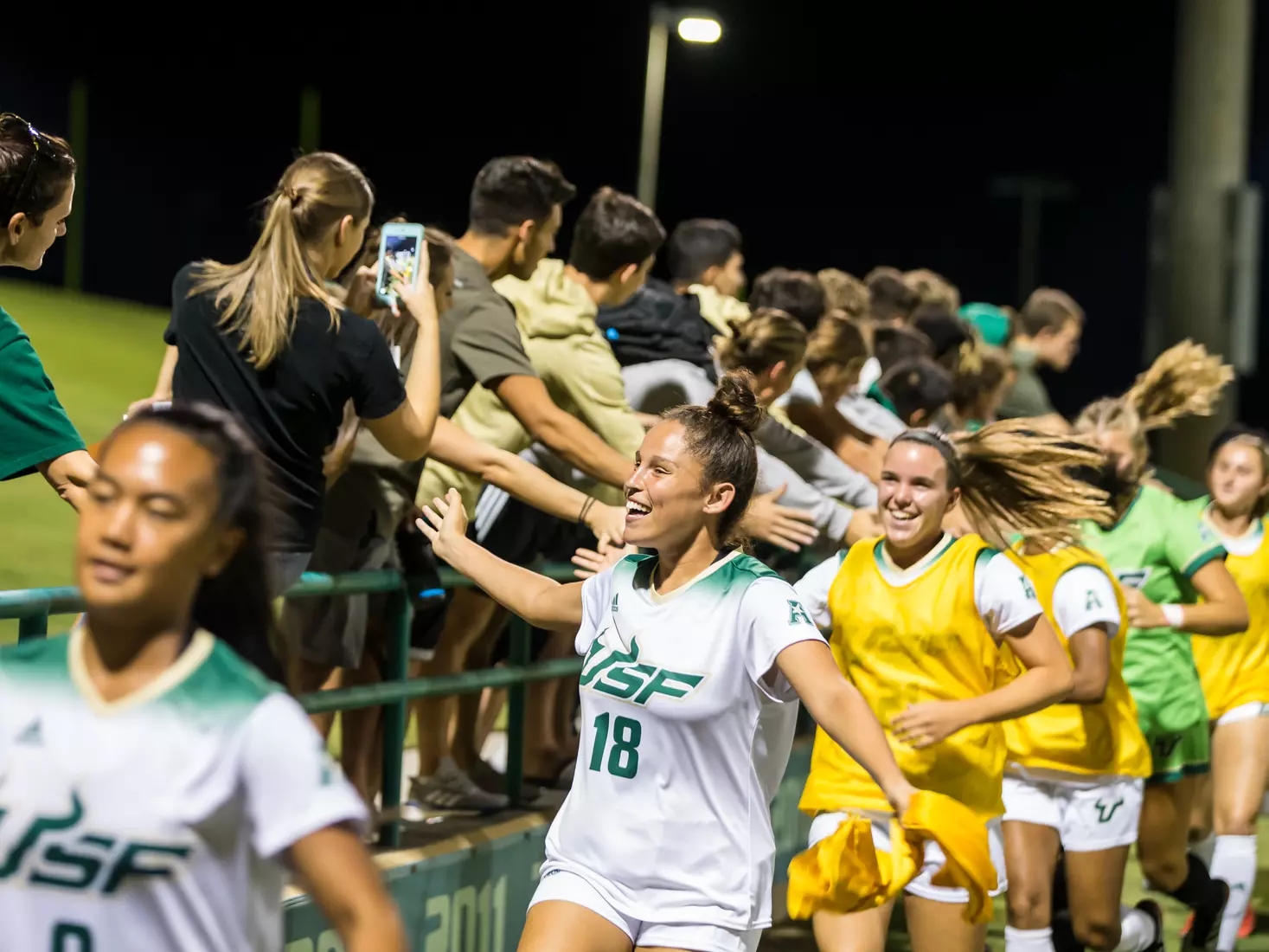 South Florida Bulls during a game against the Auburn Tigers on Thursday August 22, 2019 at Corbett Stadium in Tampa, Florida.