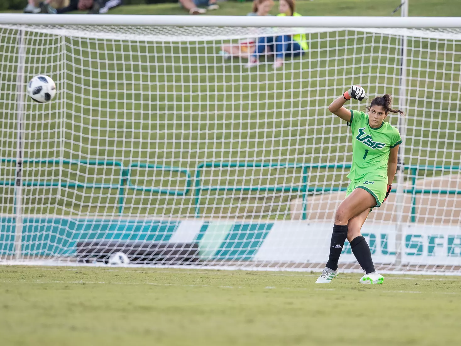 South Florida Bulls during a game against the Auburn Tigers on Thursday August 22, 2019 at Corbett Stadium in Tampa, Florida.