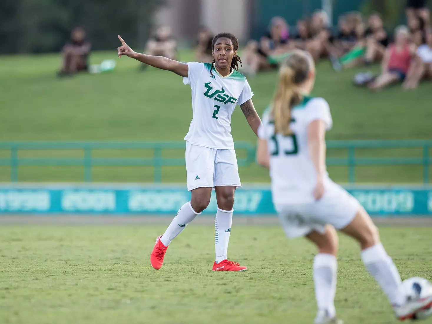 South Florida Bulls during a game against the Auburn Tigers on Thursday August 22, 2019 at Corbett Stadium in Tampa, Florida.