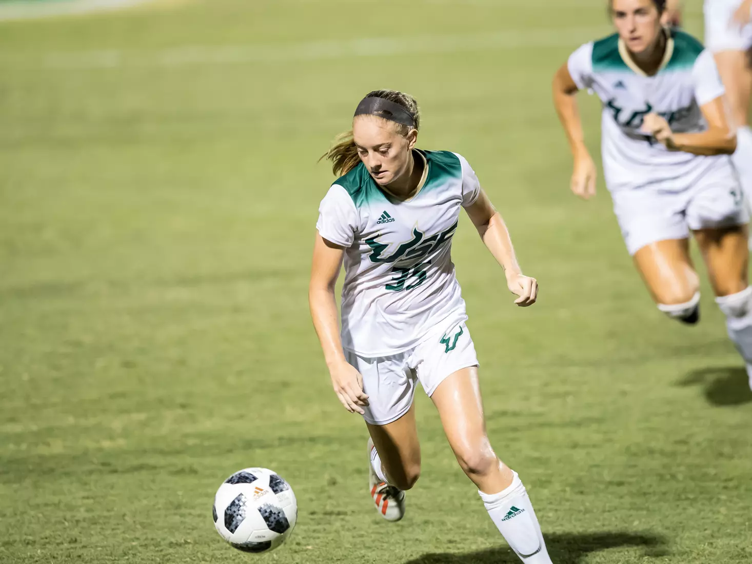 South Florida Bulls during a game against the Auburn Tigers on Thursday August 22, 2019 at Corbett Stadium in Tampa, Florida.