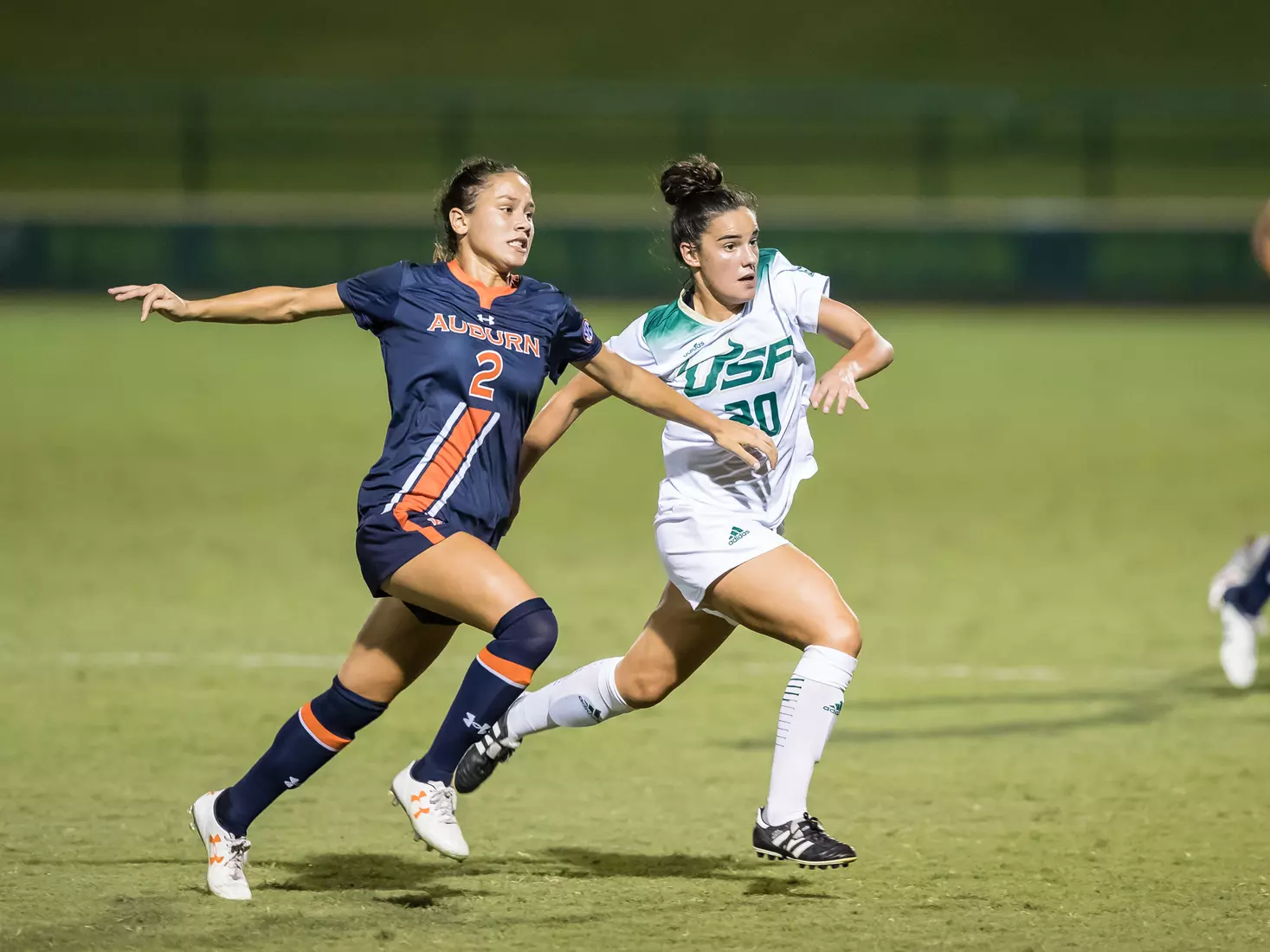 South Florida Bulls during a game against the Auburn Tigers on Thursday August 22, 2019 at Corbett Stadium in Tampa, Florida.