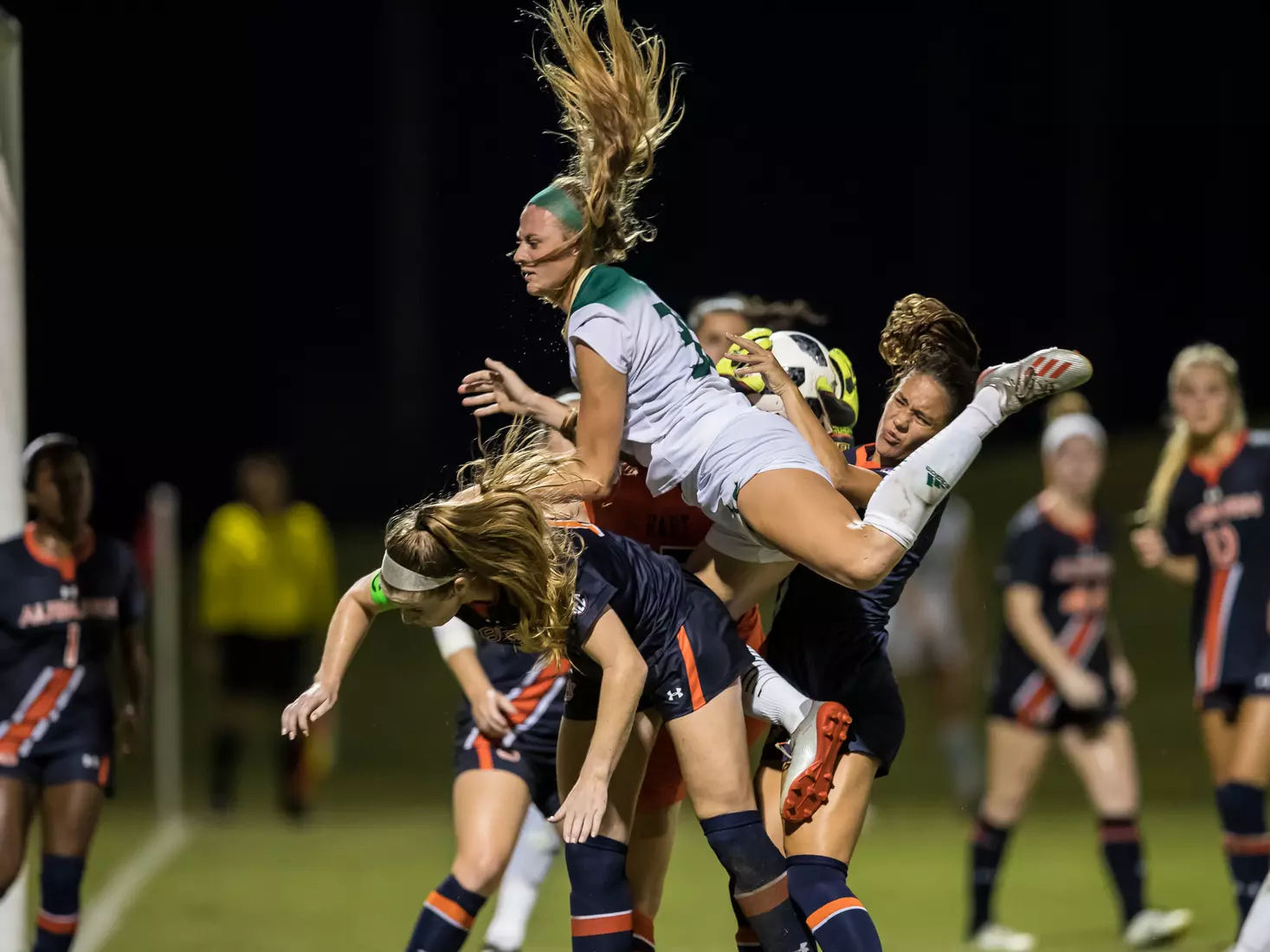 South Florida Bulls during a game against the Auburn Tigers on Thursday August 22, 2019 at Corbett Stadium in Tampa, Florida.