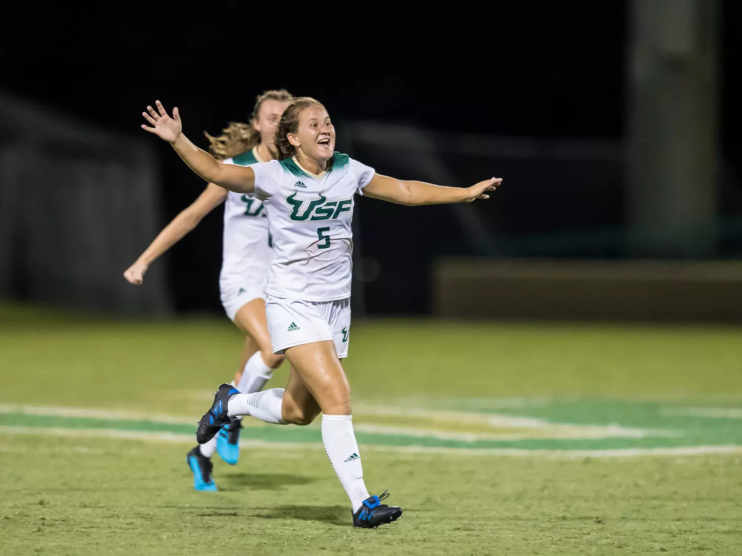 South Florida Bulls during a game against the Auburn Tigers on Thursday August 22, 2019 at Corbett Stadium in Tampa, Florida.