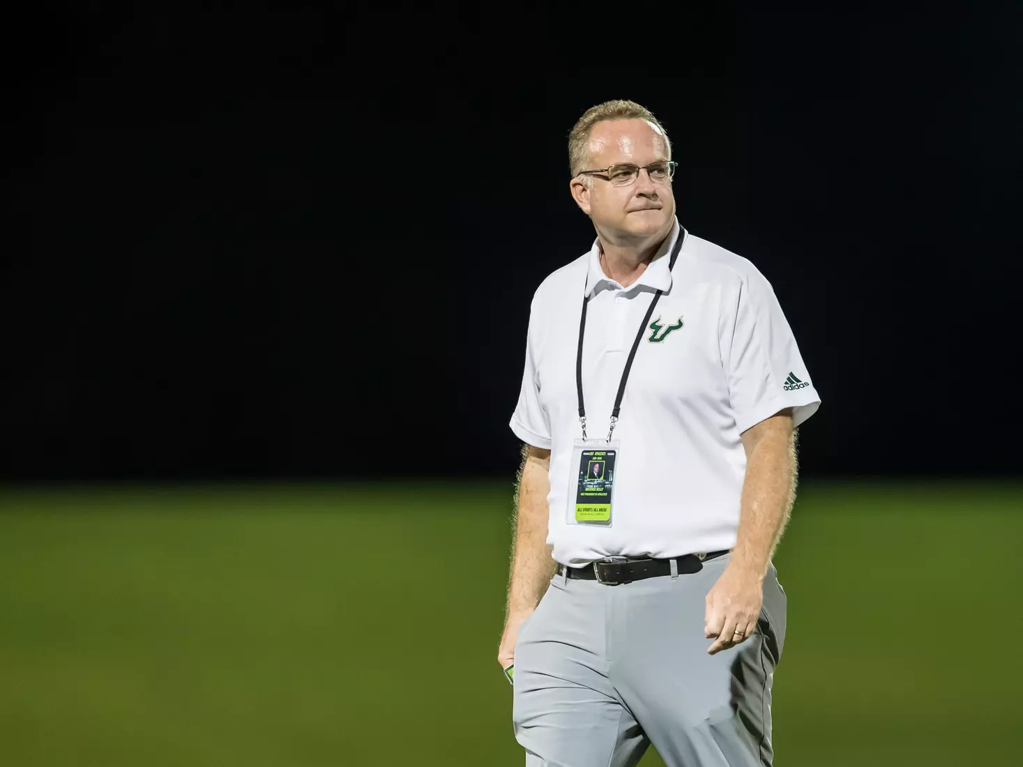 South Florida Bulls during a game against the Auburn Tigers on Thursday August 22, 2019 at Corbett Stadium in Tampa, Florida.