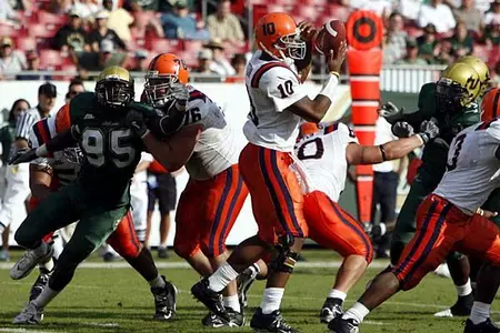 Defensive End George Selvie Named Scripps Freshman All-America