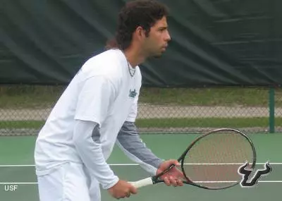 Men's Tennis Falls Short Of Upsetting No. 12 UF, 4-3