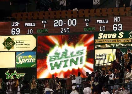 USF Upsets No. 21 Notre Dame 69-63 In BIG EAST Action