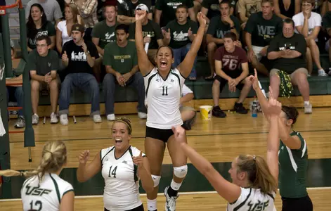 Volleyball Speeds Past Racers in Three