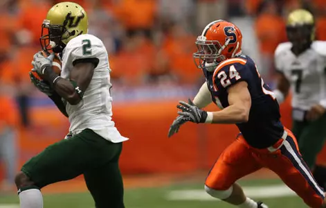 Bulls Force Seven Syracuse Turnovers in 34-20 Win