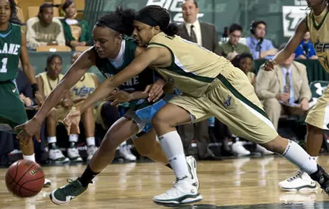 Trio of Double-Doubles Leads USF Over Red Flash, 86-74