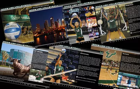 GoUSFBulls.com Unveils 2009 Interactive Volleyball Guide