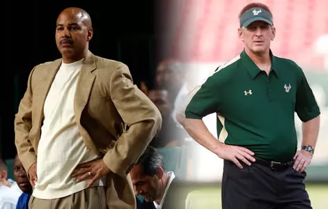 Two USF Head Coaches on B.J. Daniels