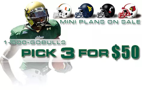USF Football Mini Plan Information