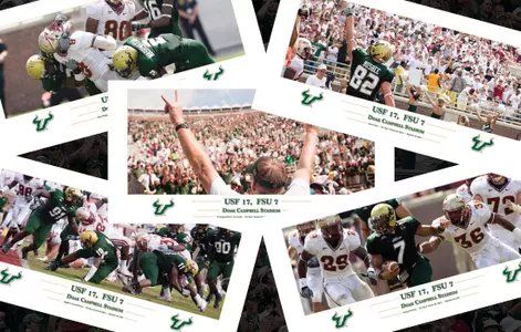 Commemorative Series Posters from the USF ? FSU Game
