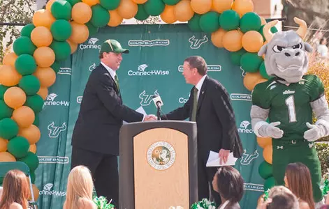 Holtz & Woolard Talk About New Era of USF Football