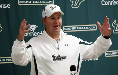 BullsVision: Skip Holtz Press Conference Live at 1 p.m.