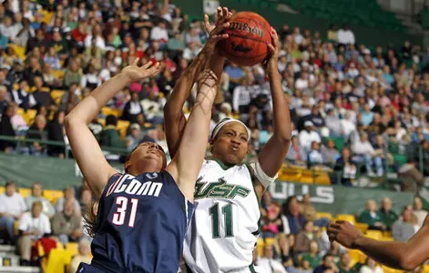 Bulls Fall to Top-Ranked Huskies, 80-54