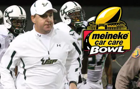 USF to face Clemson in the Meineke Car Care Bowl