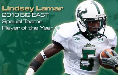 Lamar Named BIG EAST Special Teamer of the Year