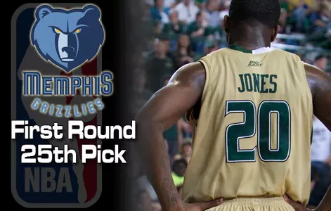 Jones Selected 25th by Memphis, Traded to Dallas