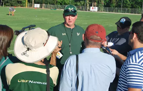 Training Camp Central: First Practice In Vero and Full Pads