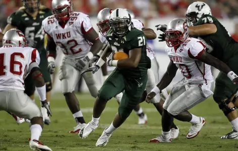 Murray, Plancher Lead Bulls to 24-12 Win over WKU