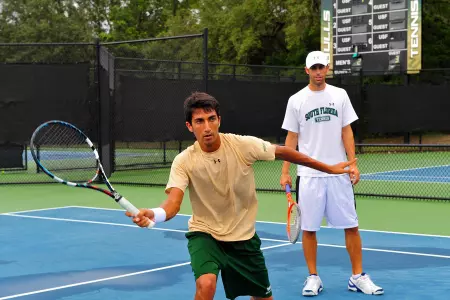 Men's Tennis First Home Match of the Season
