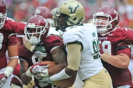 Temple Blocks USF's Comeback Attempt