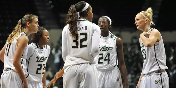 Bulls Fall to No. 14/18 Cowgirls in Oklahoma City