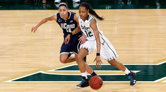 Bulls Unable to Upset No. 3 UConn on Senior Day