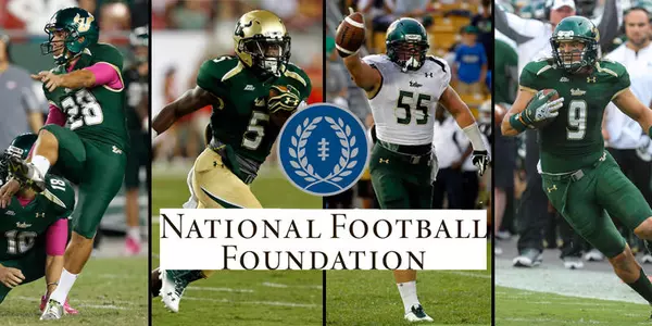 Four Bulls Named to Hampshire Honor Society