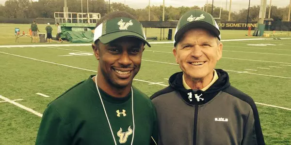 Bulls Get a Special Visit From Jack Harbaugh